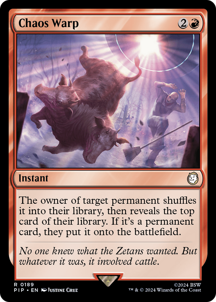 Chaos Warp [Fallout] | Eastridge Sports Cards & Games