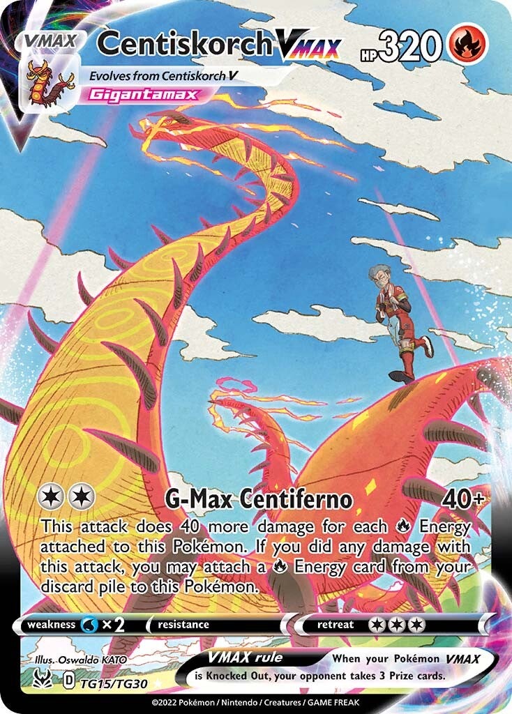 Centiskorch VMAX (TG15/TG30) [Sword & Shield: Lost Origin] | Eastridge Sports Cards & Games