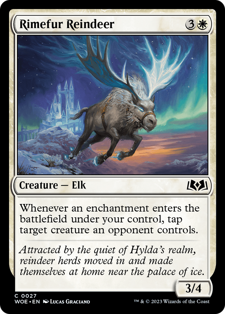 Rimefur Reindeer [Wilds of Eldraine] | Eastridge Sports Cards & Games