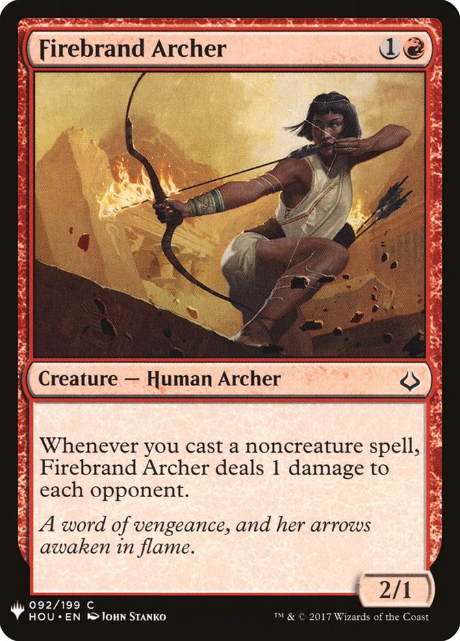 Firebrand Archer [Mystery Booster] | Eastridge Sports Cards & Games