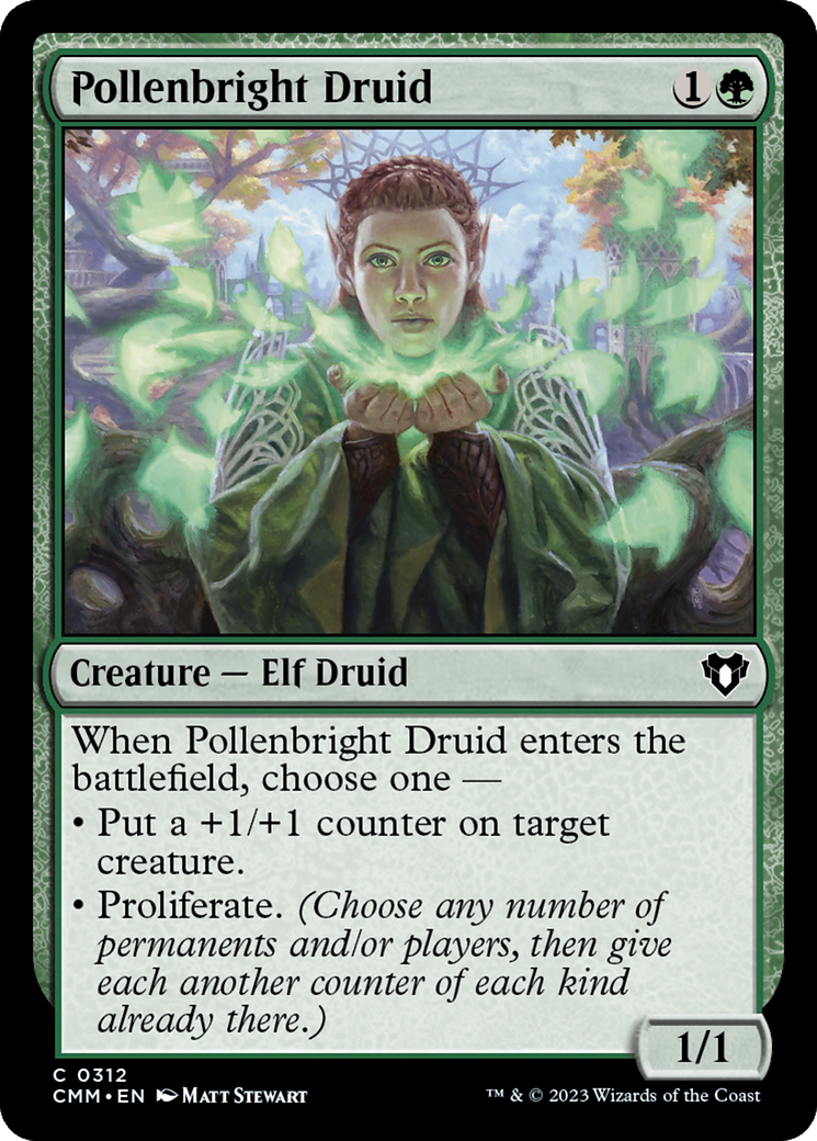 Pollenbright Druid [Commander Masters] | Eastridge Sports Cards & Games