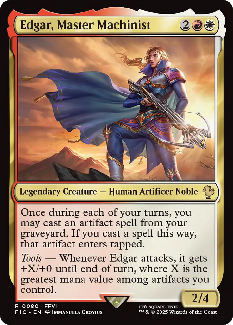 Edgar, Master Machinist [FINAL FANTASY Commander] | Eastridge Sports Cards & Games