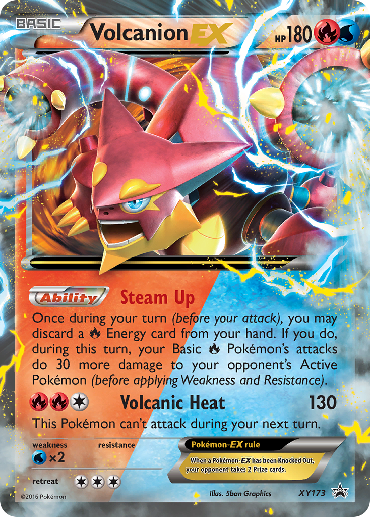 Volcanion EX (XY173) [XY: Black Star Promos] | Eastridge Sports Cards & Games