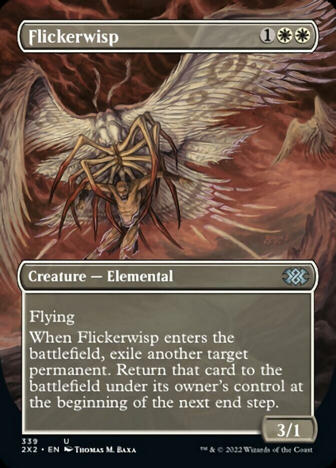 Flickerwisp (Borderless Alternate Art) [Double Masters 2022] | Eastridge Sports Cards & Games