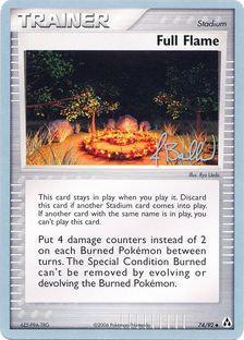 Full Flame (74/92) (Eeveelutions - Jimmy Ballard) [World Championships 2006] | Eastridge Sports Cards & Games