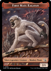 First Mate Ragavan // Phyrexian Saproling Double-Sided Token [March of the Machine Tokens] | Eastridge Sports Cards & Games