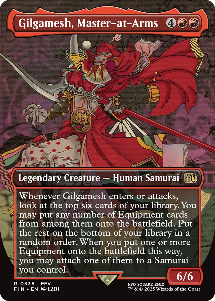 Gilgamesh, Master-at-Arms (Borderless) [FINAL FANTASY] | Eastridge Sports Cards & Games