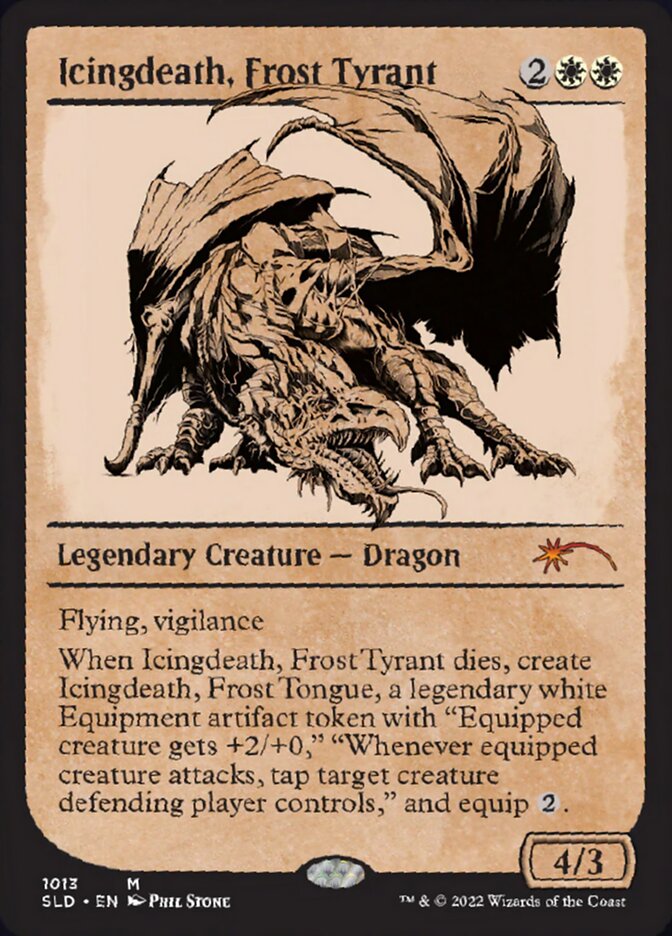 Icingdeath, Frost Tyrant (Showcase) [Secret Lair Drop Series] | Eastridge Sports Cards & Games