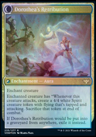 Dorothea, Vengeful Victim // Dorothea's Retribution [Innistrad: Crimson Vow Prerelease Promos] | Eastridge Sports Cards & Games
