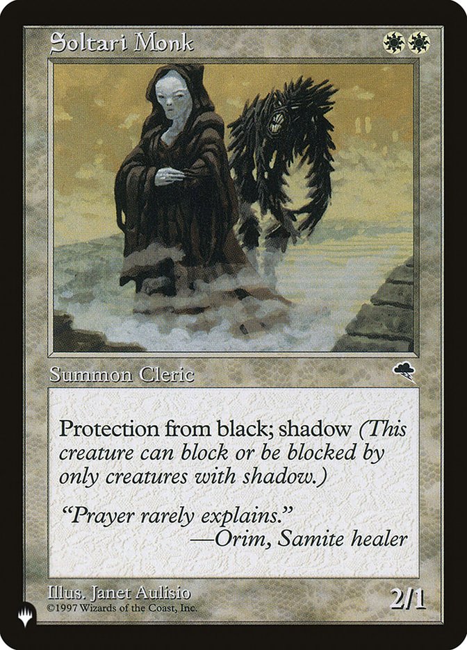 Soltari Monk [The List] | Eastridge Sports Cards & Games