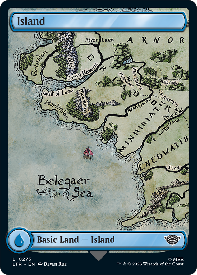 Island (275) [The Lord of the Rings: Tales of Middle-Earth] | Eastridge Sports Cards & Games