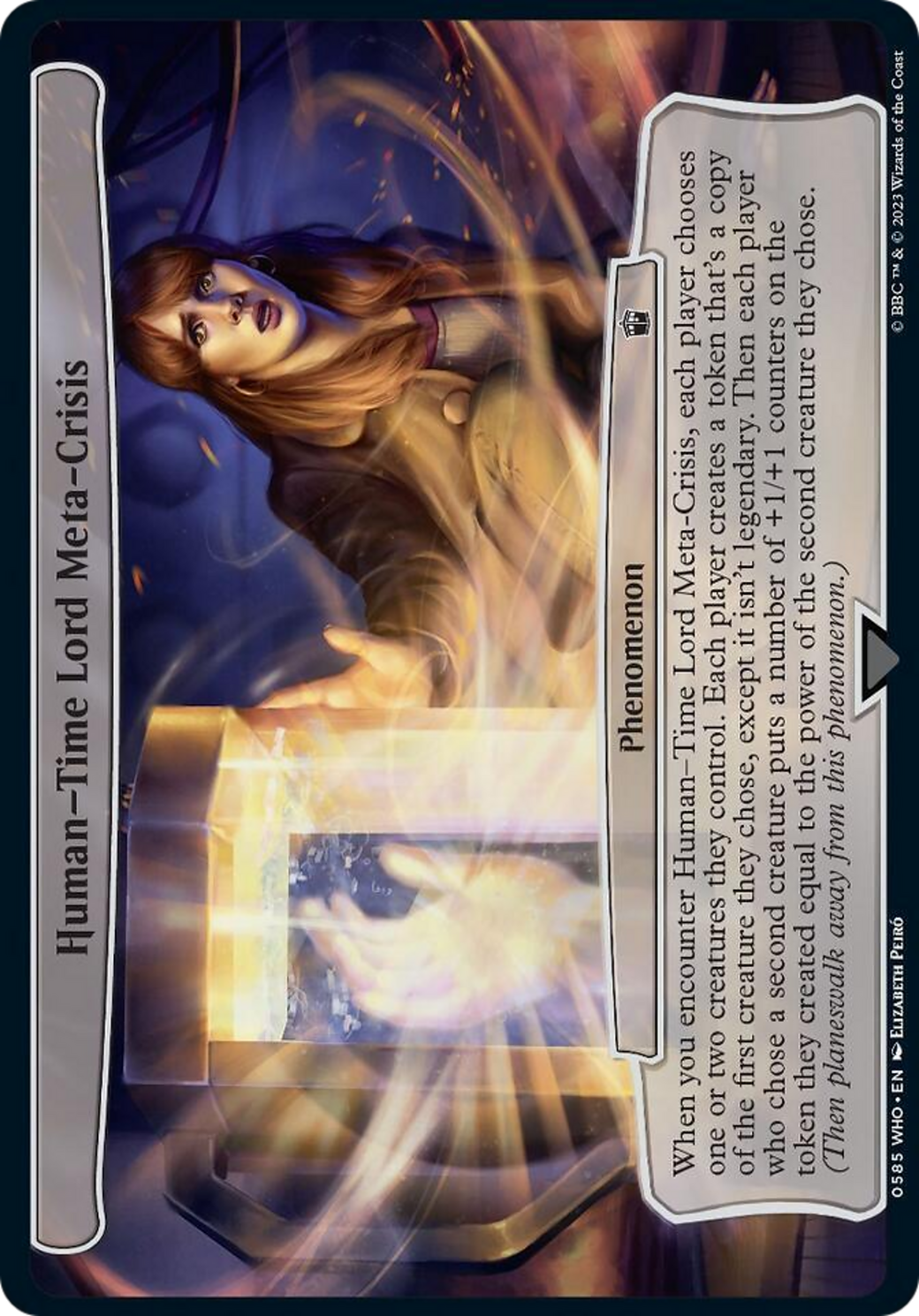 Human-Time Lord Meta-Crisis [Doctor Who] | Eastridge Sports Cards & Games