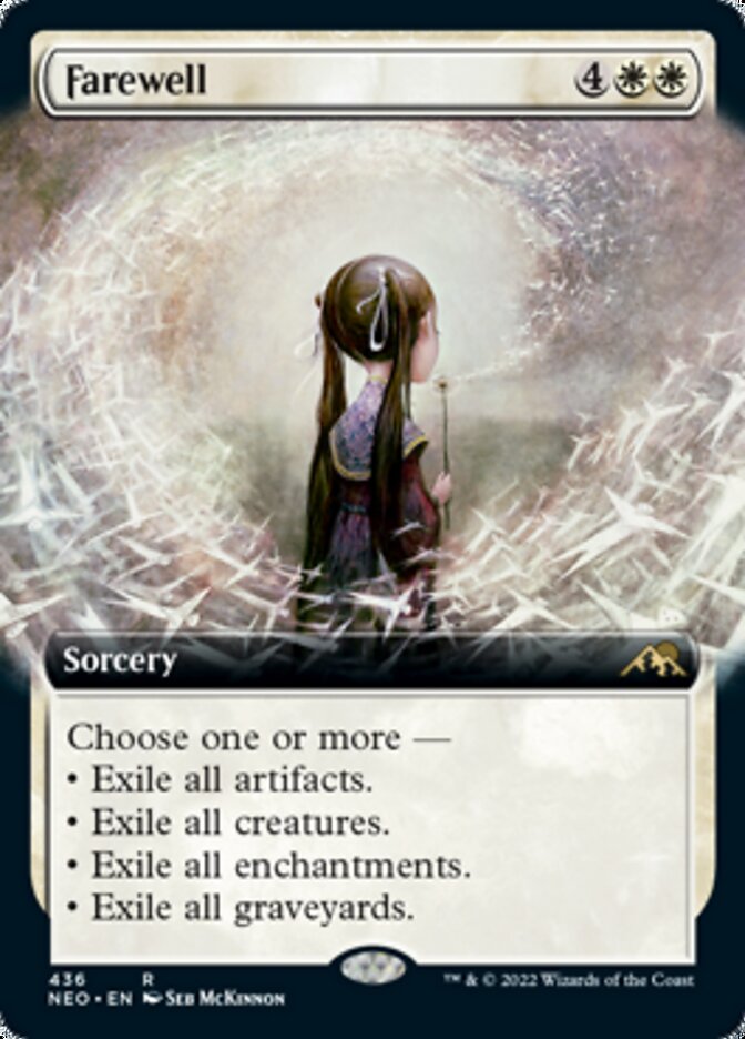 Farewell (Extended Art) [Kamigawa: Neon Dynasty] | Eastridge Sports Cards & Games