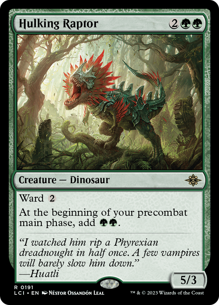 Hulking Raptor [The Lost Caverns of Ixalan] | Eastridge Sports Cards & Games