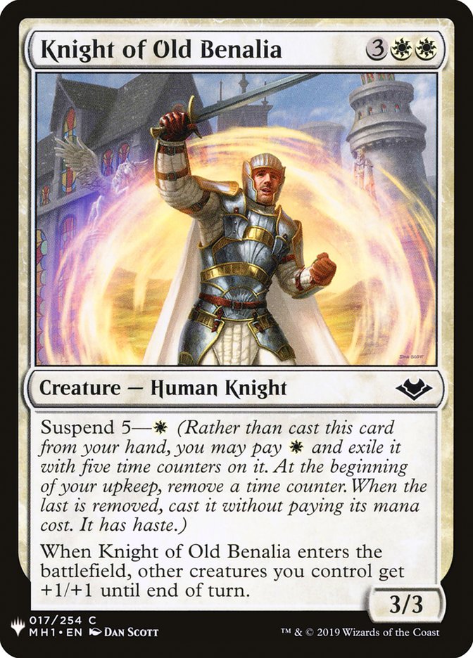 Knight of Old Benalia [Mystery Booster] | Eastridge Sports Cards & Games