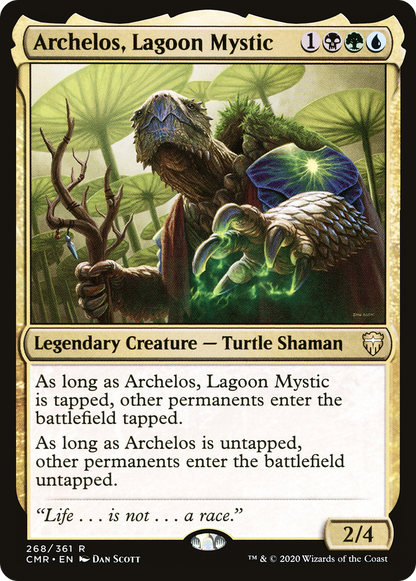 Archelos, Lagoon Mystic [Commander Legends]