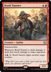 Brash Taunter [Duskmourn: House of Horror Commander] | Eastridge Sports Cards & Games