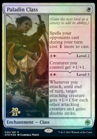 Paladin Class [Dungeons & Dragons: Adventures in the Forgotten Realms Prerelease Promos] | Eastridge Sports Cards & Games