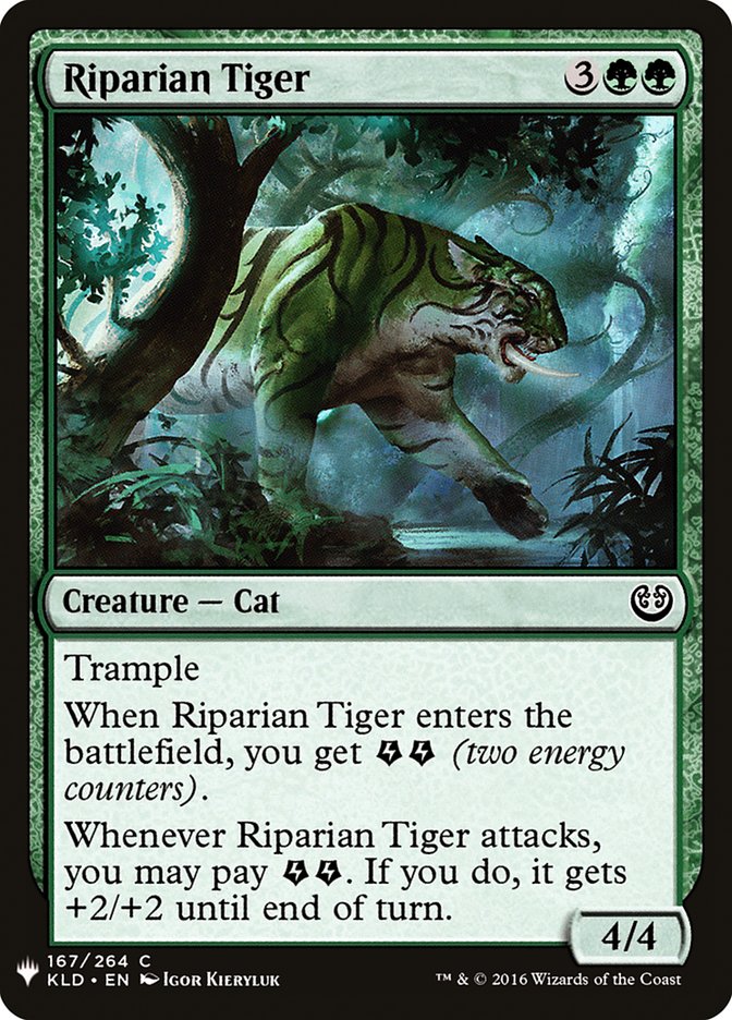 Riparian Tiger [Mystery Booster] | Eastridge Sports Cards & Games