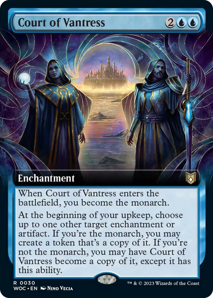 Court of Vantress (Extended Art) [Wilds of Eldraine Commander] | Eastridge Sports Cards & Games