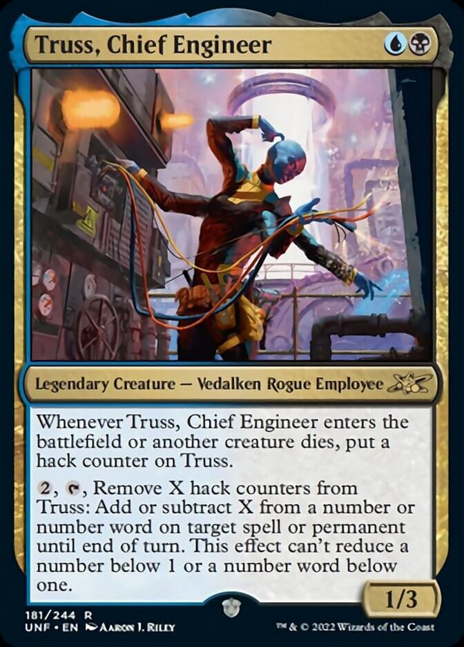Truss, Chief Engineer [Unfinity] | Eastridge Sports Cards & Games