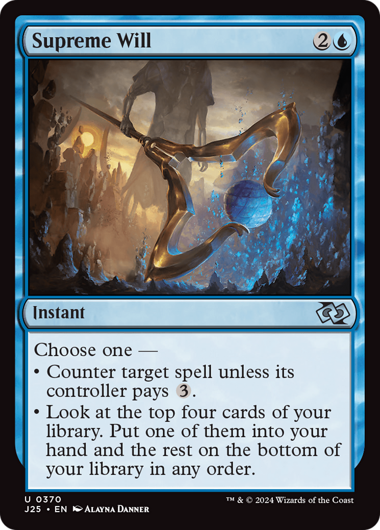 Supreme Will [Foundations Jumpstart] | Eastridge Sports Cards & Games