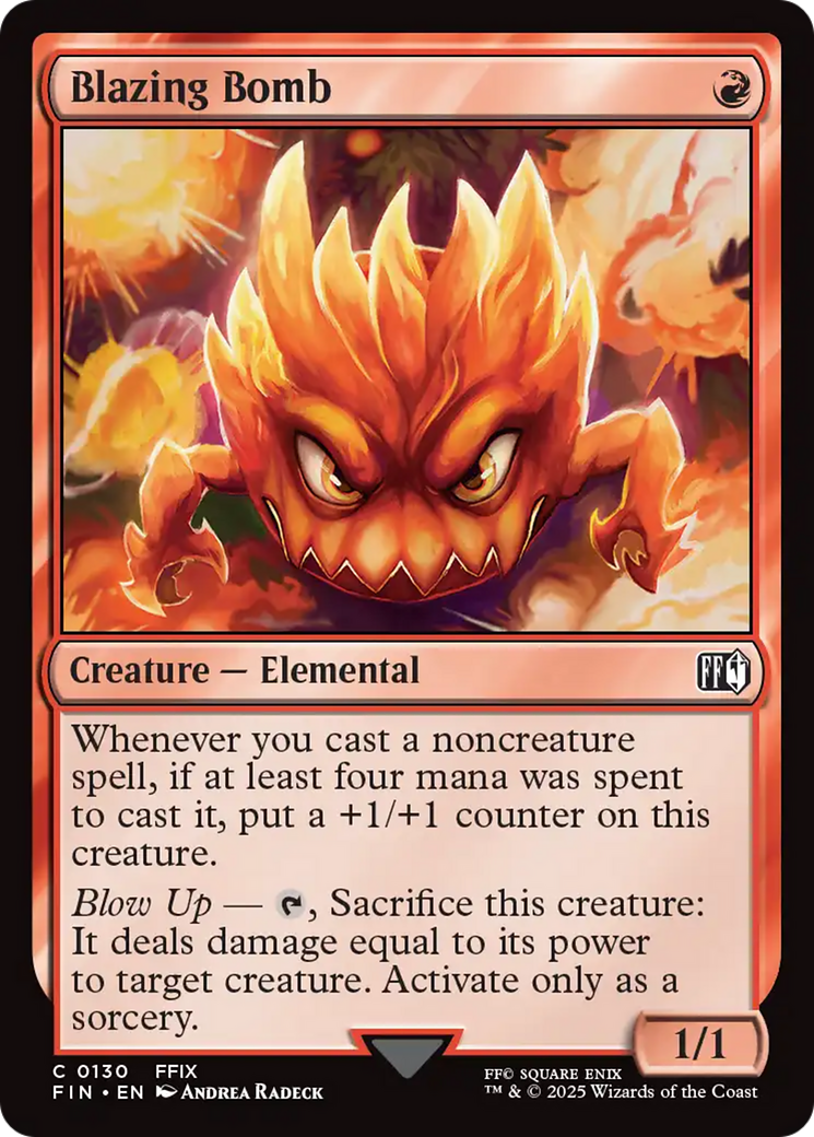 Blazing Bomb [FINAL FANTASY] | Eastridge Sports Cards & Games