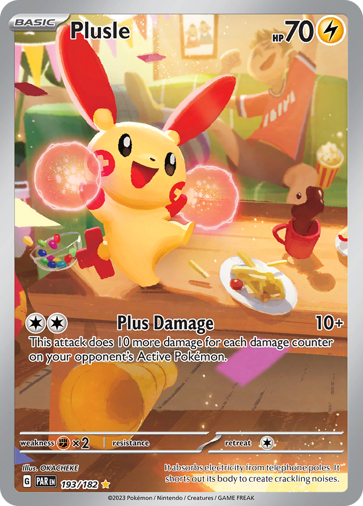 Plusle (193/182) [Scarlet & Violet: Paradox Rift] | Eastridge Sports Cards & Games