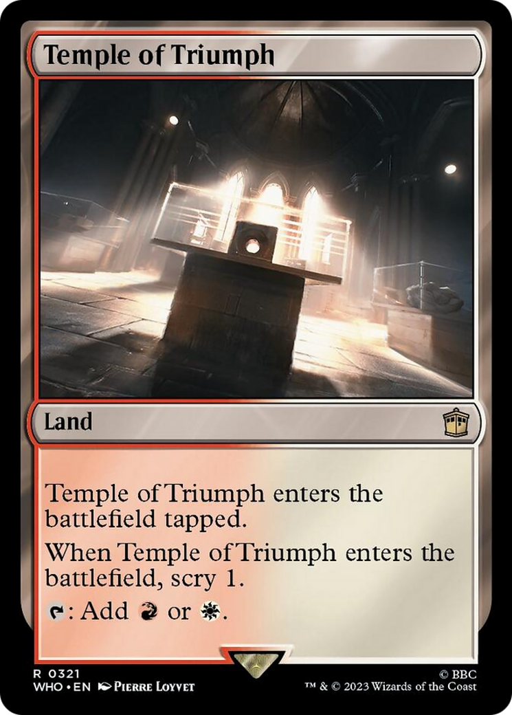 Temple of Triumph [Doctor Who] | Eastridge Sports Cards & Games