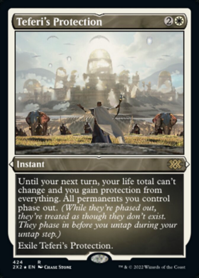 Teferi's Protection (Foil Etched) [Double Masters 2022] | Eastridge Sports Cards & Games