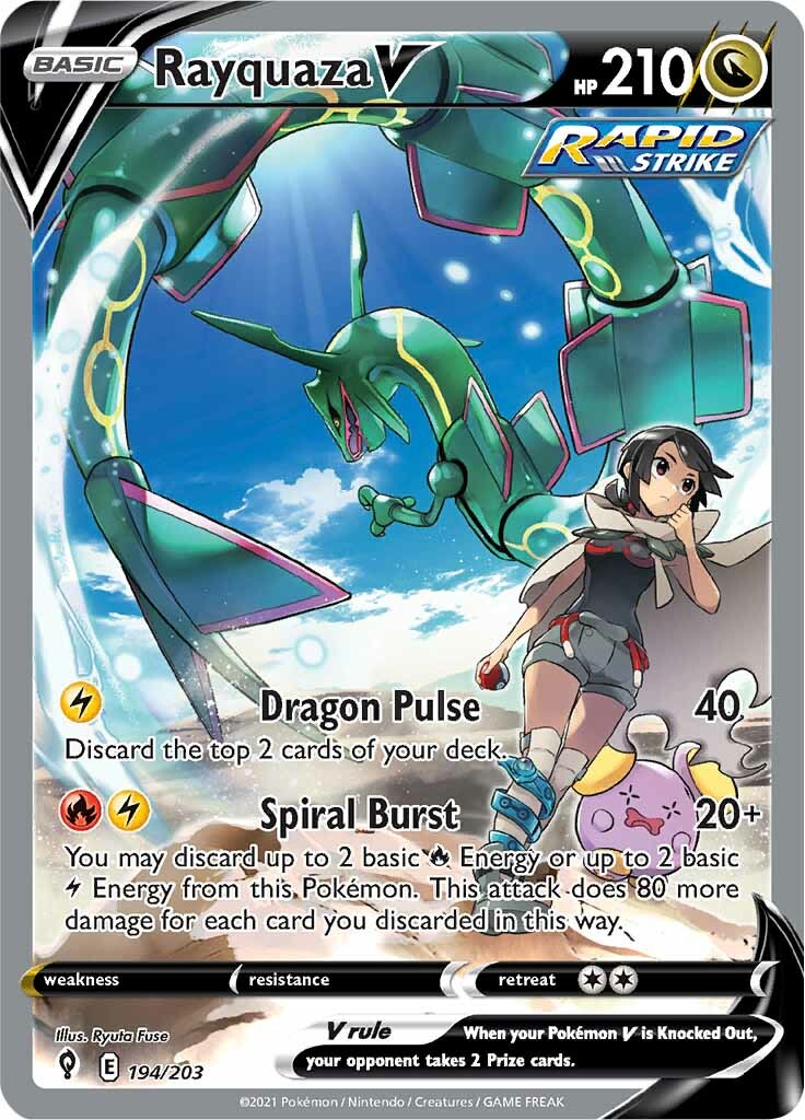 Rayquaza V (194/203) [Sword & Shield: Evolving Skies] | Eastridge Sports Cards & Games