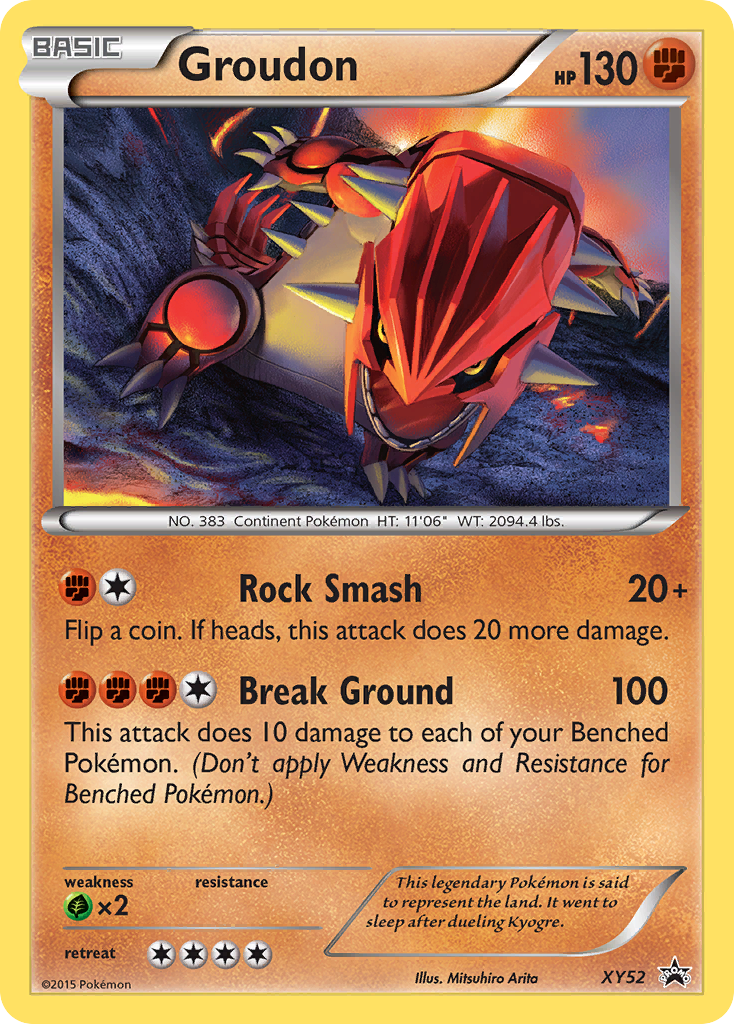 Groudon (XY52) [XY: Black Star Promos] | Eastridge Sports Cards & Games