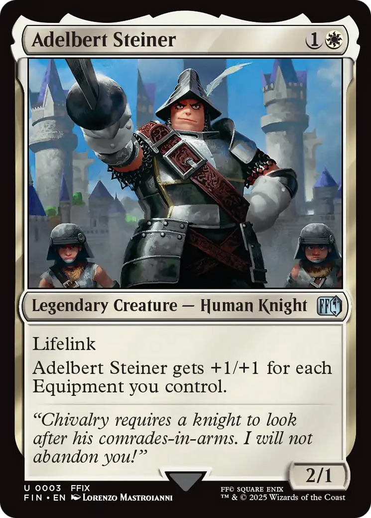 Adelbert Steiner [FINAL FANTASY] | Eastridge Sports Cards & Games