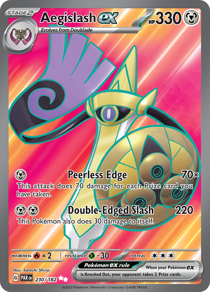 Aegislash ex (230/182) [Scarlet & Violet: Paradox Rift] | Eastridge Sports Cards & Games