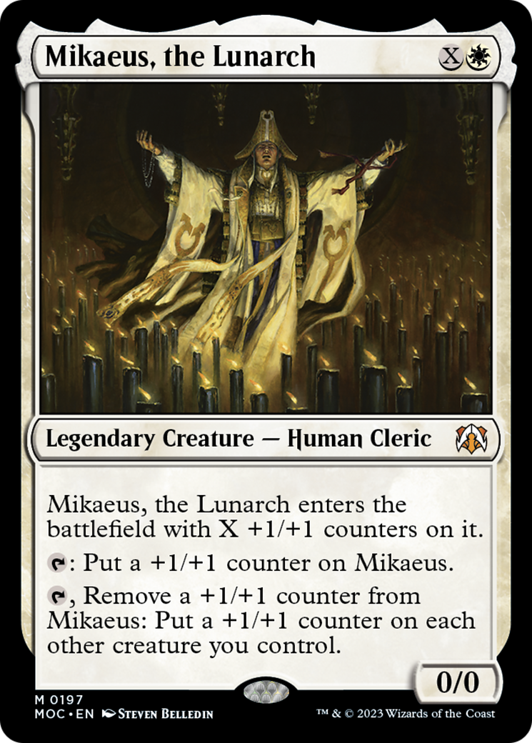 Mikaeus, the Lunarch [March of the Machine Commander] | Eastridge Sports Cards & Games