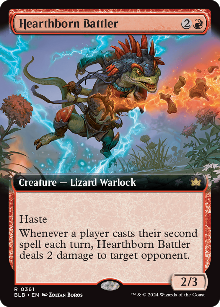 Hearthborn Battler (Extended Art) [Bloomburrow] | Eastridge Sports Cards & Games