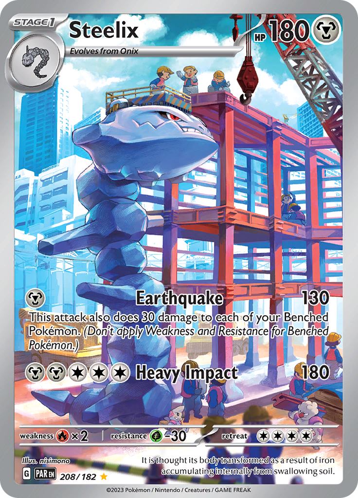 Steelix (208/182) [Scarlet & Violet: Paradox Rift] | Eastridge Sports Cards & Games