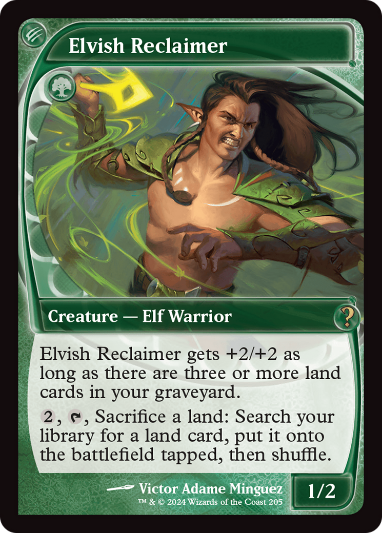 Elvish Reclaimer (Future Sight) [Mystery Booster 2] | Eastridge Sports Cards & Games