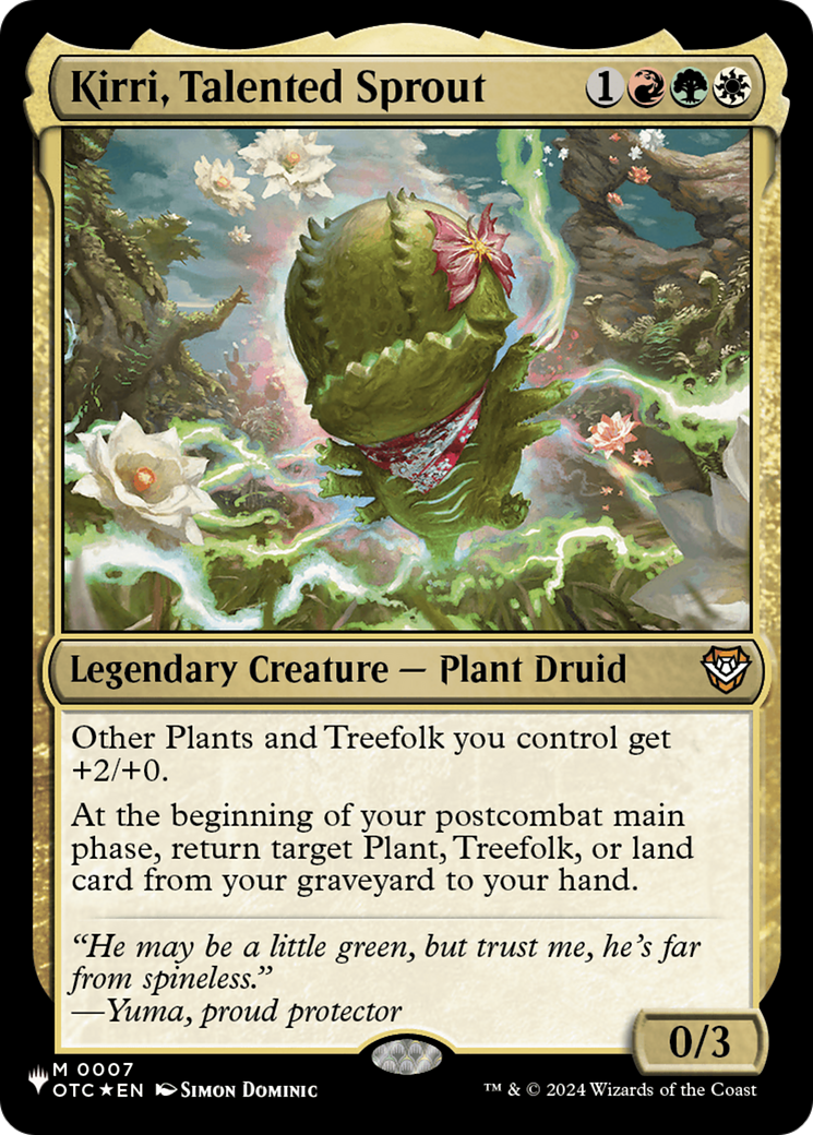 Kirri, Talented Sprout (OTC) [The List] | Eastridge Sports Cards & Games