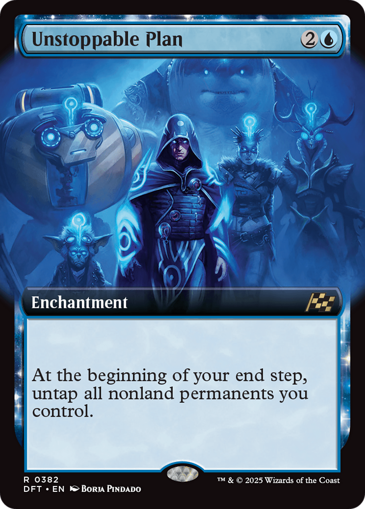 Unstoppable Plan (Extended Art) [Aetherdrift] | Eastridge Sports Cards & Games