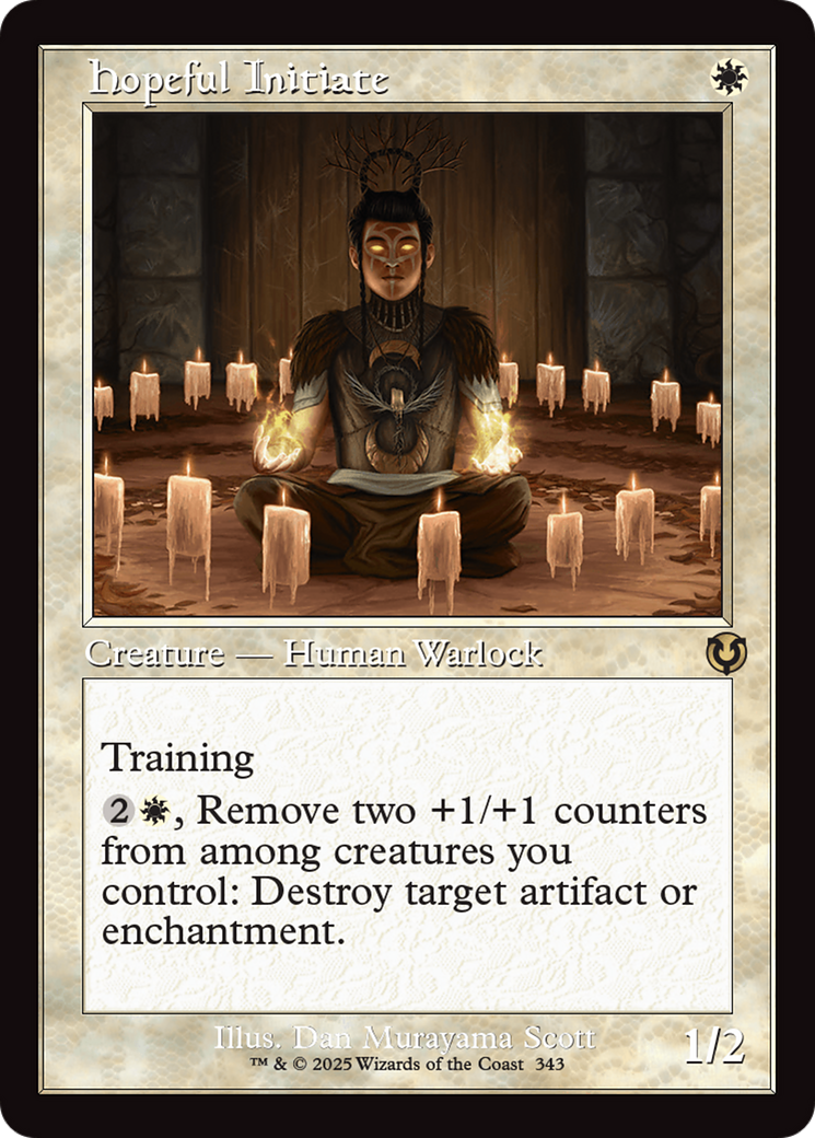 Hopeful Initiate (Retro Frame) [Innistrad Remastered] | Eastridge Sports Cards & Games