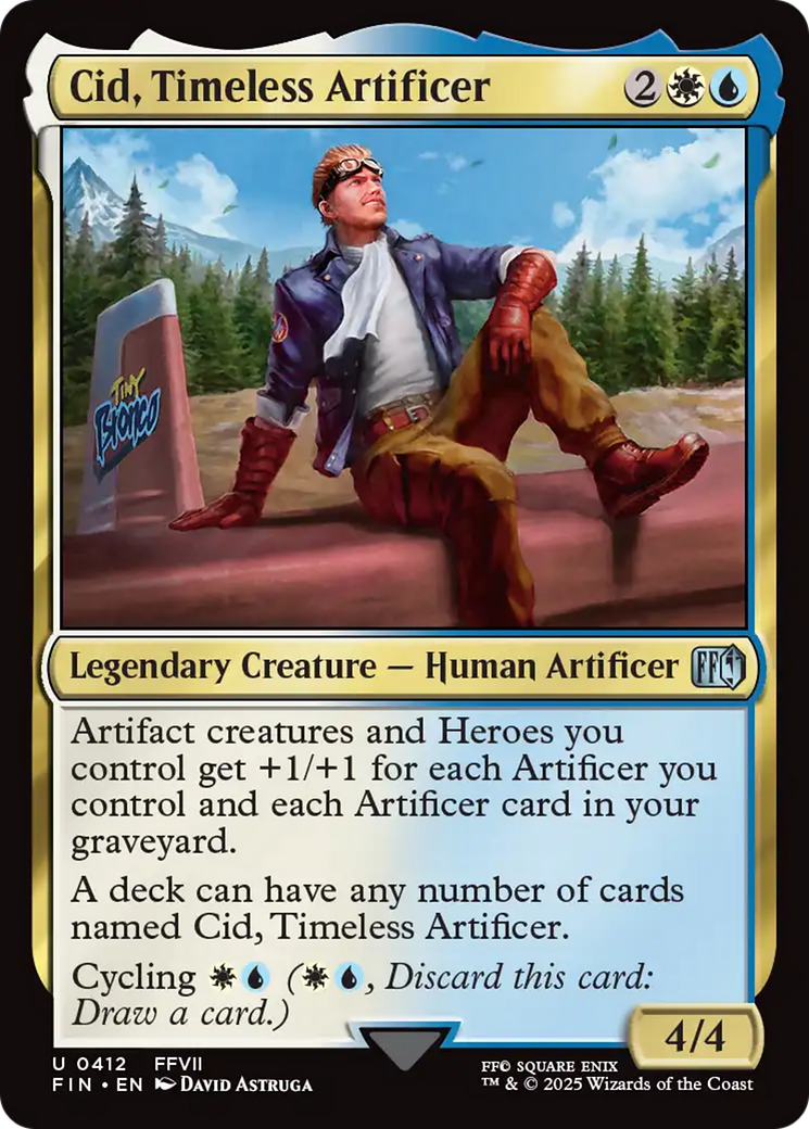 Cid, Timeless Artificer (0412) [FINAL FANTASY] | Eastridge Sports Cards & Games