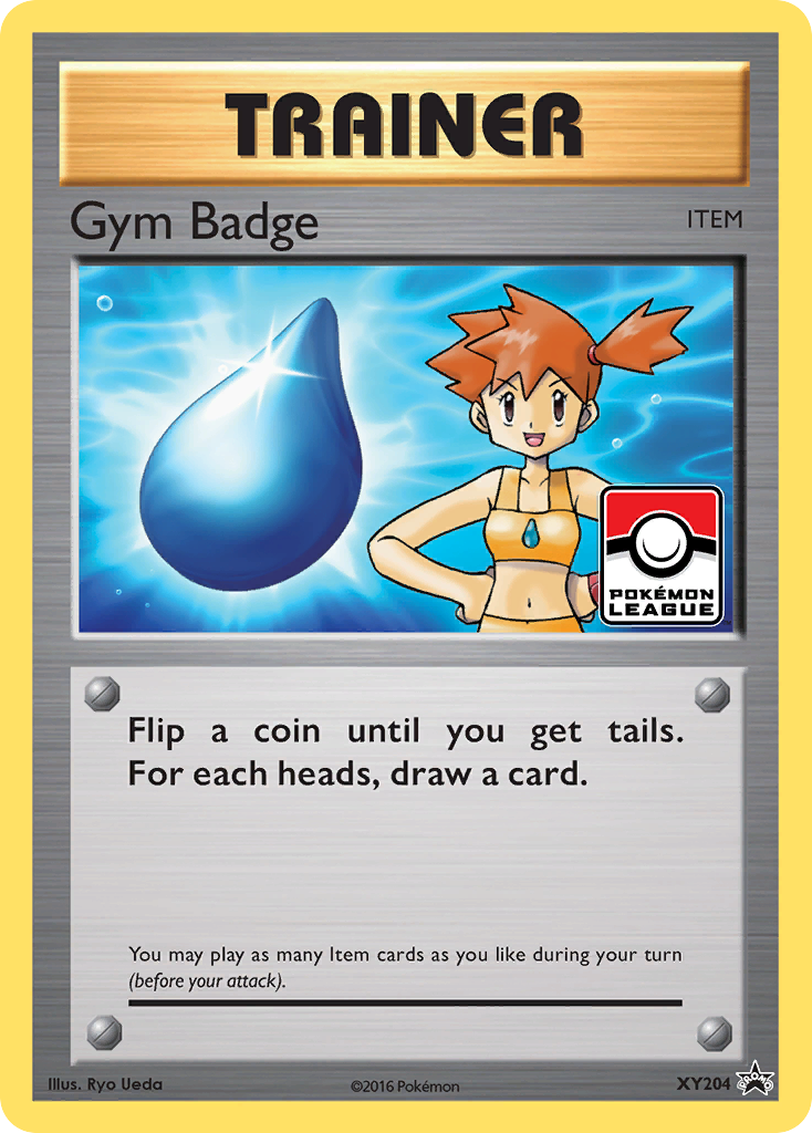 Gym Badge (XY204) (Misty) [XY: Black Star Promos] | Eastridge Sports Cards & Games