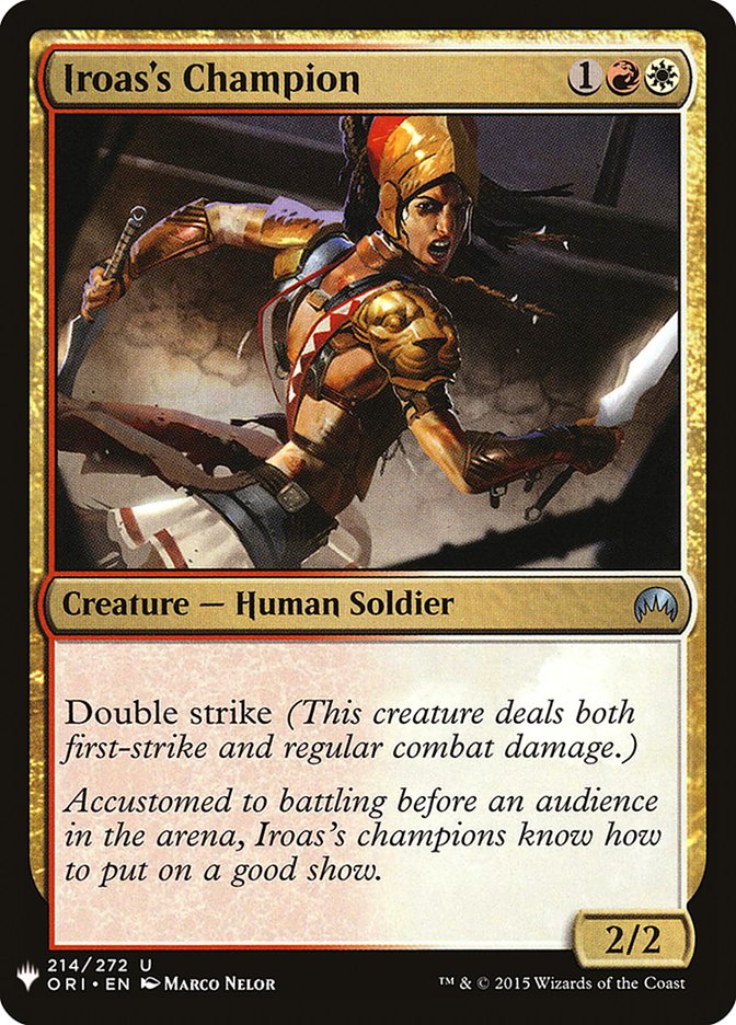 Iroas's Champion [Mystery Booster] | Eastridge Sports Cards & Games