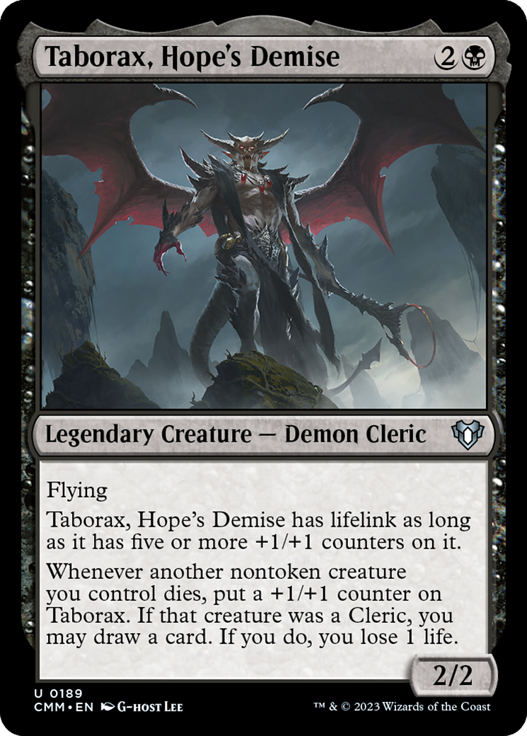 Taborax, Hope's Demise [Commander Masters] | Eastridge Sports Cards & Games