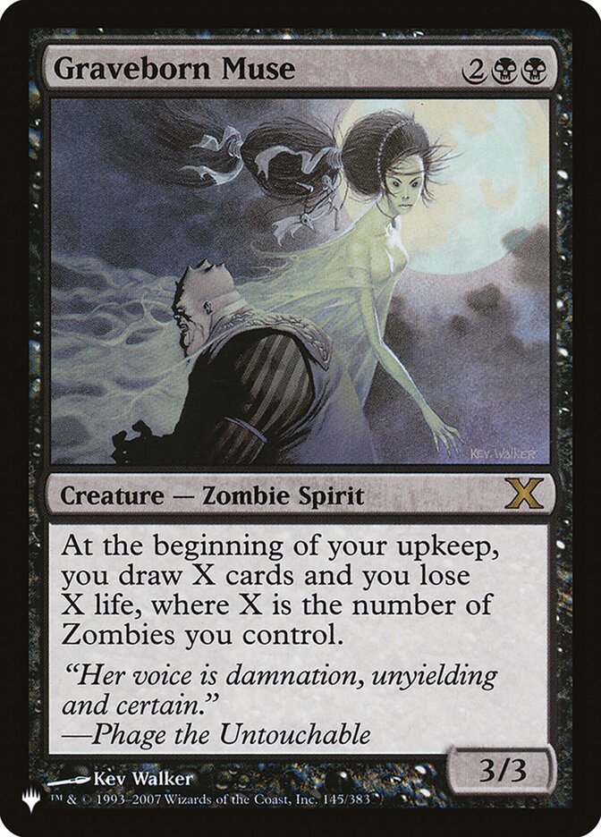 Graveborn Muse [The List] | Eastridge Sports Cards & Games