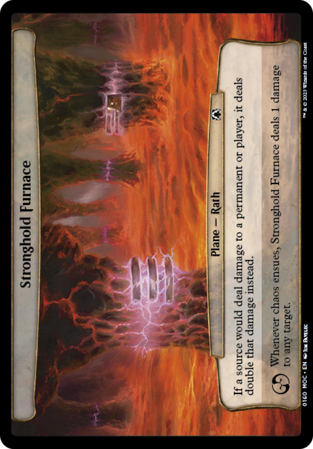 Stronghold Furnace [March of the Machine Commander] | Eastridge Sports Cards & Games