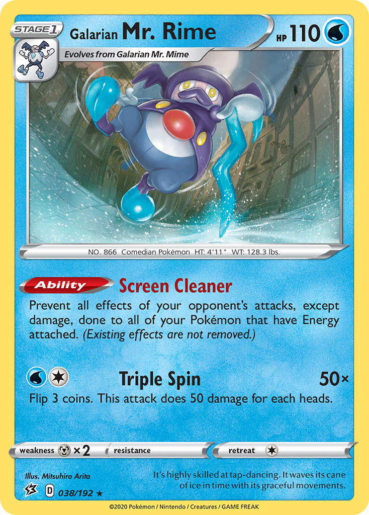 Galarian Mr. Rime (038/192) [Sword & Shield: Rebel Clash] | Eastridge Sports Cards & Games