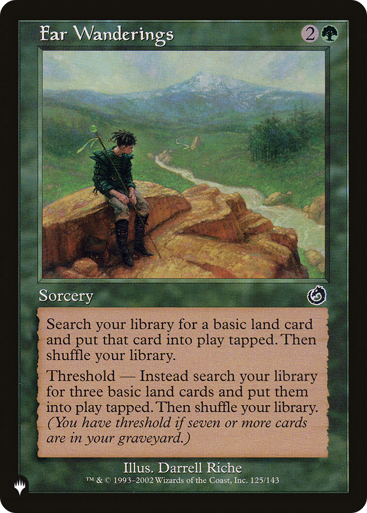 Far Wanderings [The List] | Eastridge Sports Cards & Games