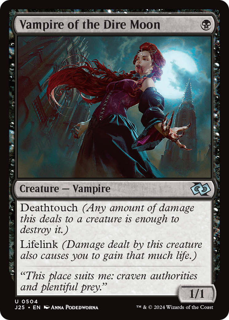 Vampire of the Dire Moon [Foundations Jumpstart] | Eastridge Sports Cards & Games